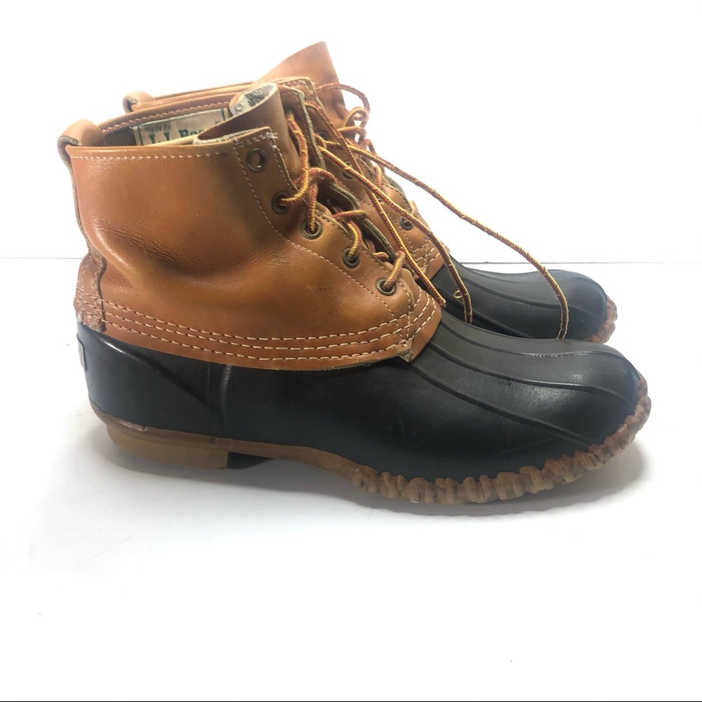 LL bean rubber duck boots hunting shoe